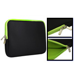 Soft Sleeve Case Zipper Bag with Army Green color for 15.4 inch Laptop